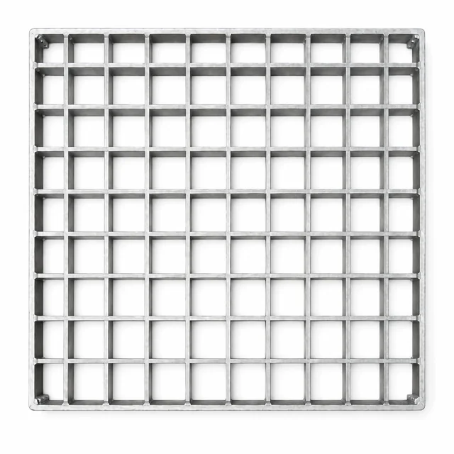 Mild-steel grating