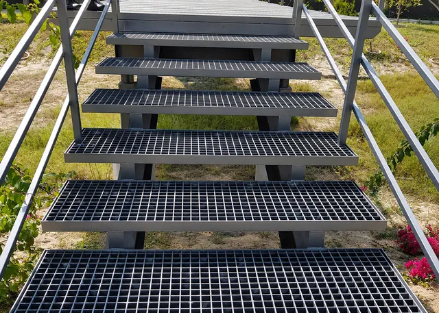 FRP grating staircase treads