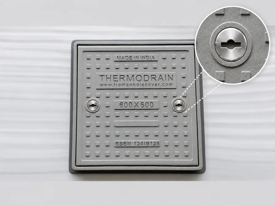 THERMODRAIN HSPA / stainless-steel socket keyhole with insert